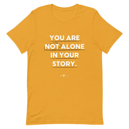 Not Alone In Your Story: Mustard Yellow - Only7Seconds Shop