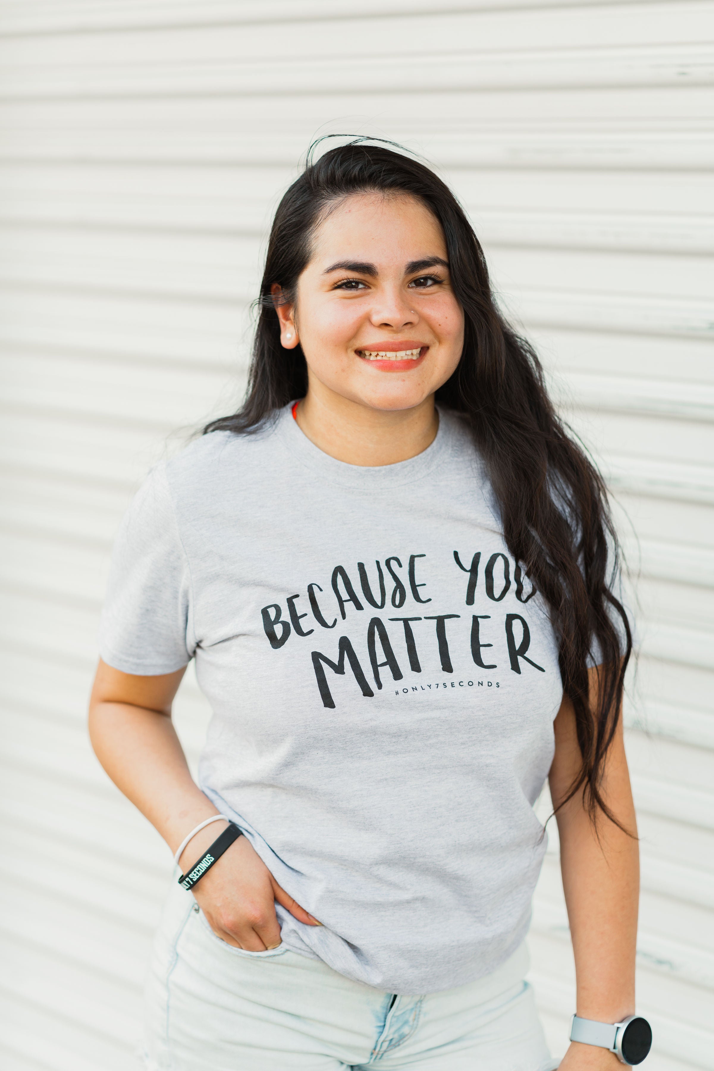 Because You Matter T-Shirt - Only7Seconds Shop