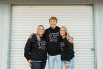 Load image into Gallery viewer, Show Up, Be Kind &amp; Love Well Hoodie - Only7Seconds Shop
