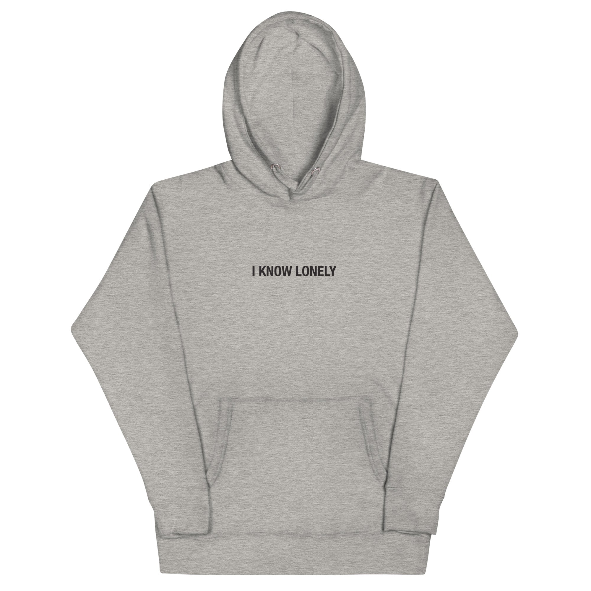 I Know Lonely, What's Your Story: Hoodie - Only7Seconds Shop