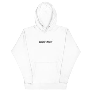 I Know Lonely, What's Your Story: Hoodie - Only7Seconds Shop